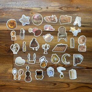 Cottagecore Coquette Stickers